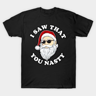 Santa Claus I saw that T-Shirt
